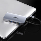 Lenovo LX0806G USB-C 6-in-1 Hub (Dark Grey)