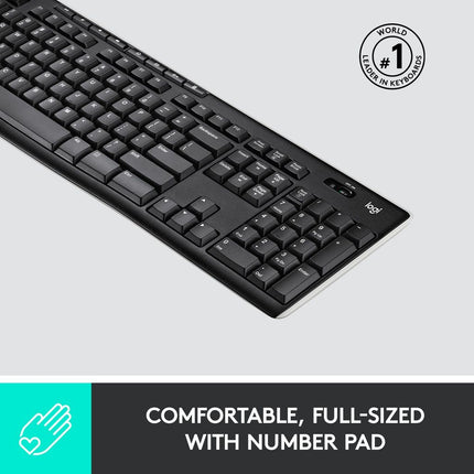 Logitech K270 Full-size Wireless Keyboard