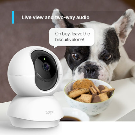 TP-Link Tapo C210 Pan/Tilt Home Security Wi-Fi Camera with FREE Adata SD Card