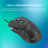 Vertux Dominator Quick Response Ergonomic Gaming Mouse