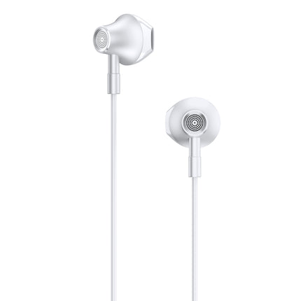 Lenovo HF140 Half-in Ear Wired Metal Earphones Headset