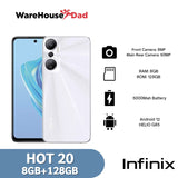 Infinix Hot 20 (8Gb+128Gb) Smartphone