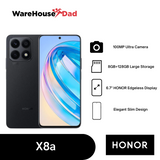 Honor X8a (8Gb+128Gb) Smartphone with FREE Lenovo HE05