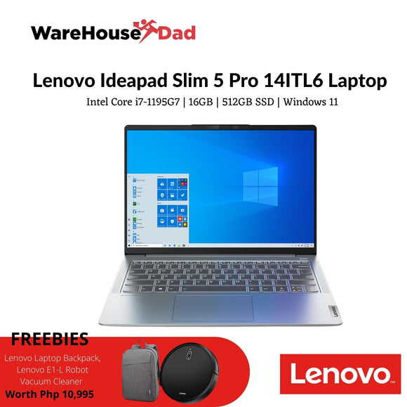 Lenovo IdeaPad 5 Pro 14ITL6 82L300KDPH | Intel Core i7-1195G7 | 16GB RAM | 512GB SSD | Windows 11