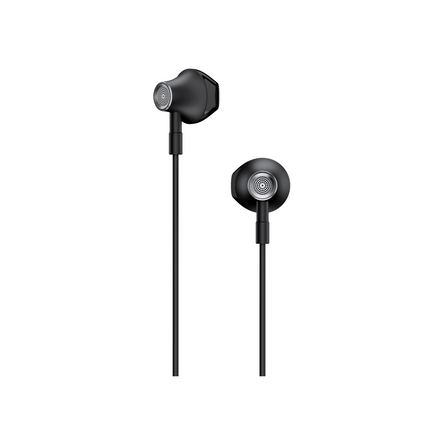 Lenovo HF140 Half-in Ear Wired Metal Earphones Headset