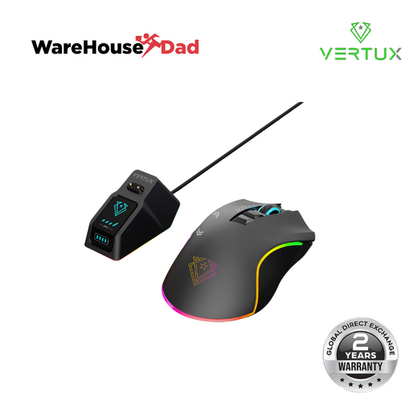 Vertux Mustang GameCharged™ Wireless Gaming Mouse