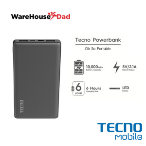 Tecno TPB P101X Power Bank 10000MAH
