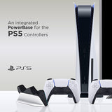 Vertux PowerBase-PS5 DualDock Charging Hub For PS5 DualSense Controller (Black)