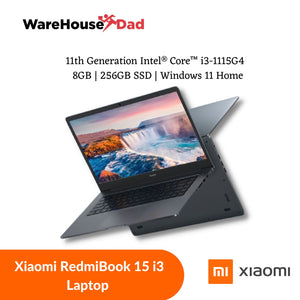 Xiaomi RedmiBook 15 | 11th Generation Intel® Core™ i3-1115G4 | 8GB DDR4 | 256GB SSD | Windows 11 Home