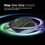 Vertux Rodon Act Fast Ultimate Performance Gaming Mouse (Black)