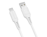 Promate PowerLink-AC120 Ultra-Fast USB-A to USB-C Soft Silicone cable