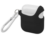 Promate VeilCase Shock Proof Secure Airpod Case with Quick-Snap Hook