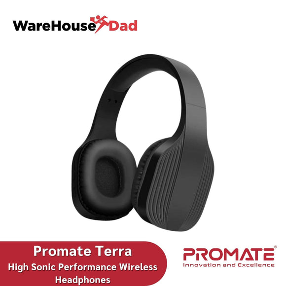 Promate Terra High Sonic Performance Wireless Headphones