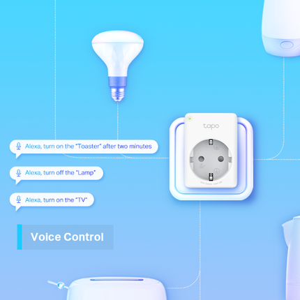 TP-Link Tapo P100 2-pack Mini Smart Wi-Fi Socket