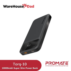 Promate Torq-10 10000mAh Super-Slim Power Bank