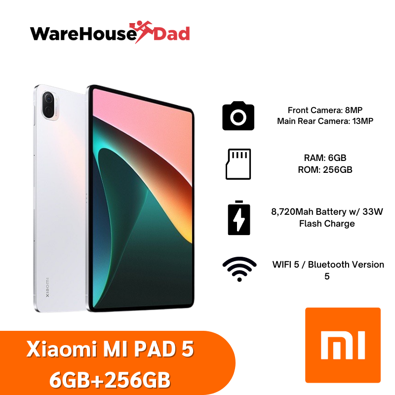 Xiaomi MI PAD 5 | 6GB RAM | 256GB ROM – WarehouseDad