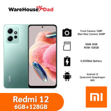 Xiaomi Redmi Note 12 (6GB/8GB RAM | 128GB ROM) Smartphone