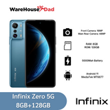Infinix Zero 5G Smartphone | 8GB +128GB | MediaTek MT6877 | 5000Mah Battery