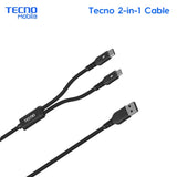 Tecno 2 in 1 Cable TDE-E81