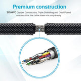 Promate ProLink4K1-500 High Definition Right Angle 4K HDMI Audio Video Cable